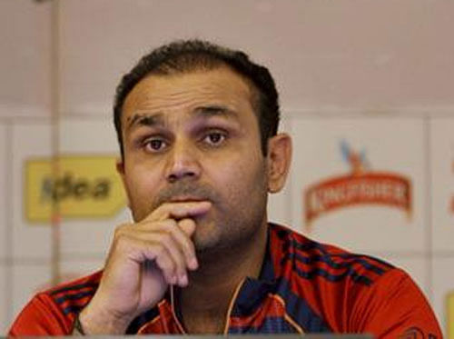 Virender Sehwag will captain the Marylebone Cricket Club (MCC) in the four-day Champion County match. PTI Image