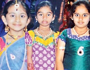 A man, who brutally murdered three nieces, committed suicide by jumping into a river in Andhra Pradesh, police said.