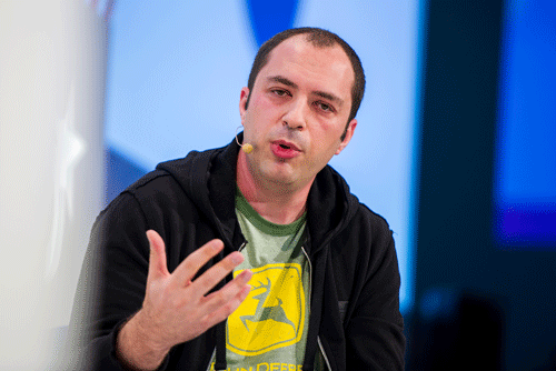 Jan Koum, an immigrant from Ukraine, was so poor as a teenager that he used saved old Soviet notebooks for school and queued with his mom for food stamps. AP