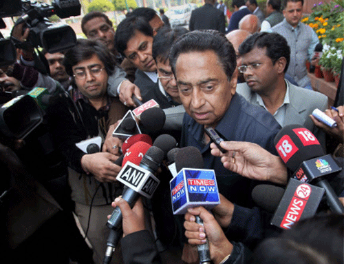 Parliamentary Affairs Minister Kamal Nath responded by stating, ''We will discuss the matter'' when asked by reporters if the government would take the ordinance route on the bills. PTI