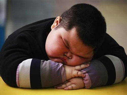 Obese children might suffer more serious elbow injuries when they fall and have greater complications after surgery than normal kids, a new study claims. Reuters File Photo. For Representation Only.