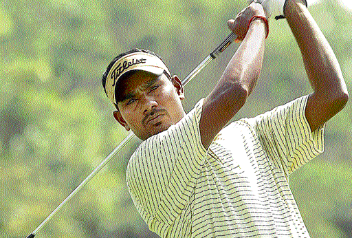 Golfer C Muniyappa hopes to get his career back on track after recovering from a back injury. DH photo