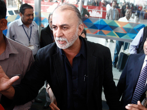 Goa jail authorities today filed a formal police complaint against Tehelka founder-editor Tarun Tejpal and six others after mobile phones were found allegedly in their possession inside the Sada Sub jail. Reuters File Photo