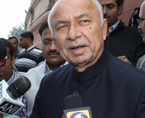 After stoking a controversy by threatening to ''crush'' the electronic media, Home Minister Sushilkumar Shinde said he was speaking about the social media and not about journalism. PTI File Photo