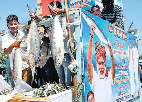 The BJP will sell varieties of fish at subsidised rates in the five coastal districts of the state, including Chennai, Rameshwaram, Kanniyakumari, Nagapattinam and Nagercoil, besides offering home delivery.