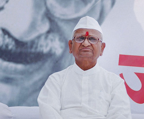 Social activist Anna Hazare today said his support to the West Bengal Chief Minister Mamata Banerjee was only for coming Lok Sabha elections. PTI File Photo