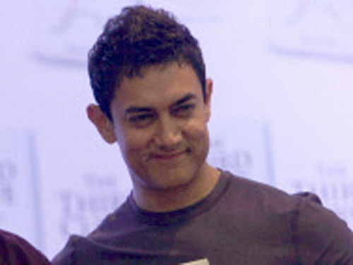 Bollywood actor Aamir Khan today said he is not shying away from politics, but that he was not interested in it. PTI File Photo