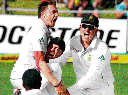 main man South Africa will look up to Dale Steyn again as they seek their first home series win against Australia. AP