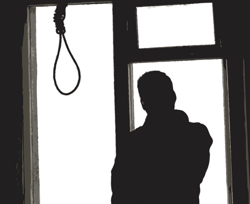 A 52-year-old Research and Analysis Wing (RAW) officer was found hanging, while his wife and two children were found dead with their heads smashed in a house in south Delhi's Sadiq Nagar on Saturday, said the police. DH Illustration. For Representation Only.