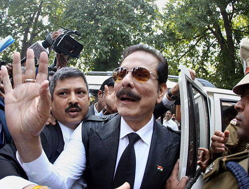 The Supreme Court was Tuesday unimpressed by Sahara chief Subrata Roy's repeated attempts to persuade it that his firm would pay to SEBI the balance of the money that its two companies had collected through optionally fully convertible debentures. PTI photo