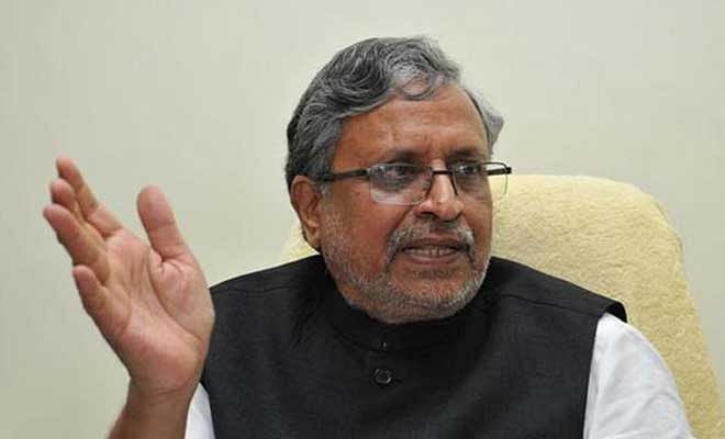 Quoting from the report of Central Statistics Office (CSO), the former deputy chief minister Sushil Kumar Modi said that Bihar's growth rate has reduced to half at 8.82 per cent in 2013-14 against 15.05 per cent in 2012-13. PTI File Photo