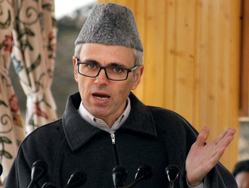 Don't back off after one interview with one channel. This is the advice to Congress Vice President Rahul Gandhi from Jammu and Kashmir Chief Minister Omar Abdullah. PTI file photo