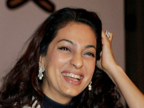 Juhi Chawla is revelling in the reviews of her latest release "Gulaab Gang", in which she has played a negative role for the first time. PTI