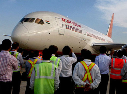 A Dubai-bound Air India Express flight with 189 passengers onboard today made an emergency landing at the Chhatrapati Shivaji International Airport after it was diverted here due to technical issue. File photo - PTI