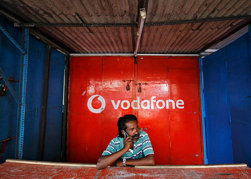 Major telecom player Vodafone has been accused by the Union Home Ministry of secretly sharing subscriber data with a British intelligence and security organisation, a charge denied by the company. Reuters File Photo.