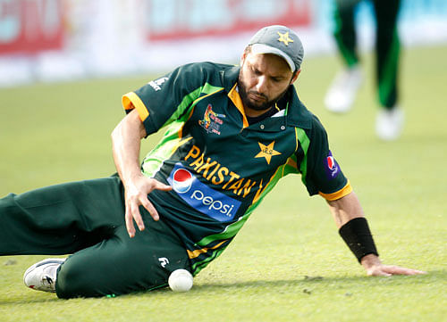 With the World Twenty20 beginning here in less than a fortnight's time, explosive allrounder Shahid Afridi's ominous form augurs well for the Pakistan side, skipper Misbah-ul-Haq said today. Reuters File Photo