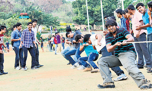 Torque', the annual fest of the mechanical engineering department of Dayananda Sagar College of Engineering, was held at the campus recently. DHNS