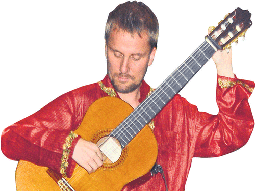 A Journey of Classical Guitar by Icelandic Artiste', a classical concert by Oegmundur Thor Johannesson, was held at the Bangalore School of Music recently. DHNS