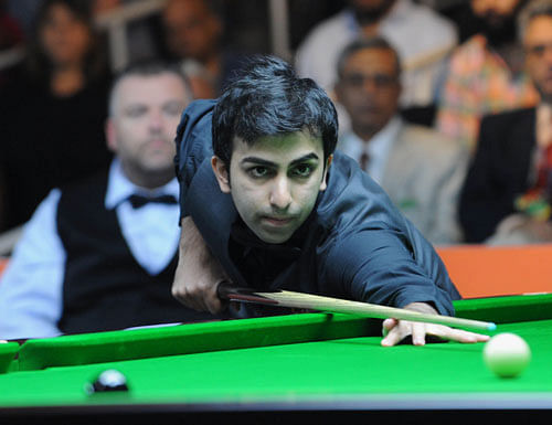 Eight-time world champion Pankaj Advani overcame a stiff challenge before prevailing over World No.25 Xiao Guodong in the first round of the Haikou World Open in China. DH File Photo
