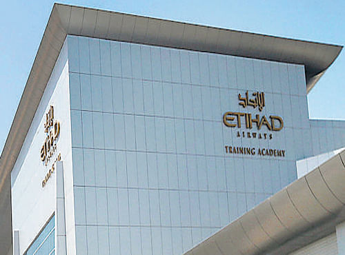 Etihad Airways headquarters, Abu Dhabi. Reuters