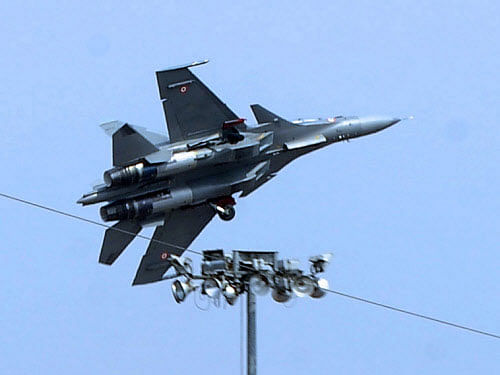 Cockpit displays of some of the Su-30MKI "blanking off" affected the use of the aircraft, India has told Russia, which is the manufacturer and supplier of these fighter planes to IAF. DH File Photo