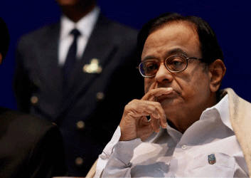 Union Finance Minister P Chidambaram is also reluctant to contest. PTI Image