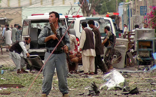Three civilians were killed when their vehicle set off an improvised explosive device (IED) in Gereshk district of the neighbouring Helmand province. Reuters File Photo. For Representation Purpose