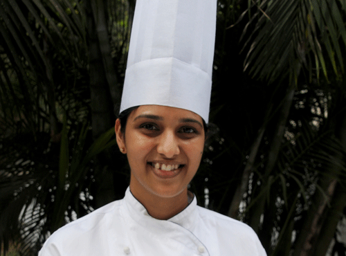 Berry Making Young Pastry Chef Tanisha, B H Shivakumar, March 14, 2014, DHNS