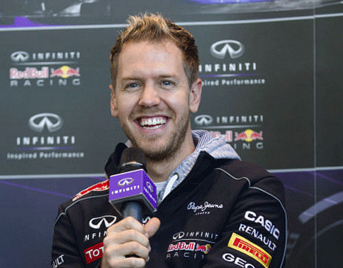 Sebastian Vettel. AP Photo