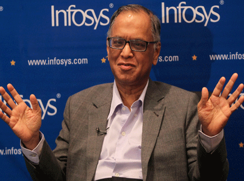 Infosys shares slump on concerns of low growth, march 14, 2014, PTI