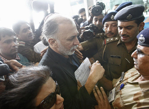 Founder-editor of Tehelka magazine, Tarun Tejpal, lodged in jail for allegedly raping a woman colleague, was on Friday granted permission by a court here to meet his ailing mother, who is admitted in a hospital at Mapusa town. Reuters file photo