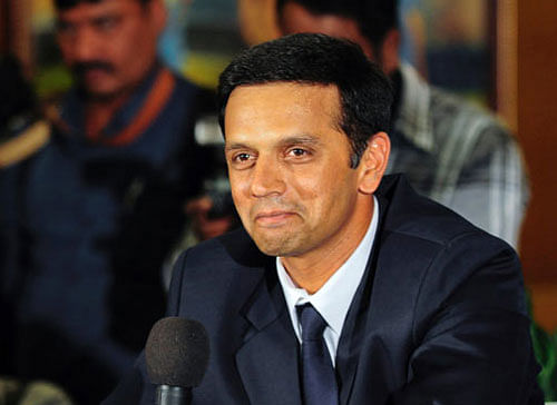 Cricket legend Sunil Gavaskar wants Rahul Dravid to take up the highly challenging job of India coach but the former captain is not ready as yet to assume the mantle from under-fire incumbent Duncan Fletcher because of ''time constraints''. Reuters File Photo