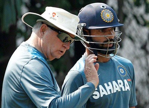 Under-fire coach Duncan Fletcher today joined the Indian team for the Twenty20 World Cup after having had discussions about his future with BCCI president N Srinivasan and secretary Sanjay Patel. PTi File Photo.