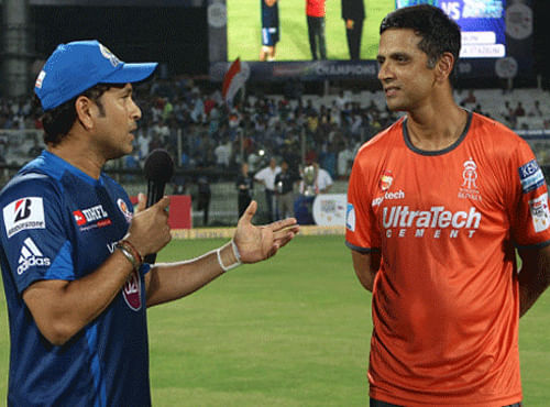 Former skipper Rahul Dravid has said that the batting legend Sachin Tendulkar was the first Indian to dominate the fast bowlers and had set a benchmark for the youngsters to take on the quickies, BCCI Photo