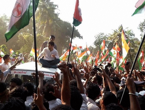 With youth and the lower middle-class as its focus, the Congress is all set to promise sops to target groups through education loans without collaterals, skill development vouchers to the self-employed and, to woo rural community, individual crop insurance for farmers. PTI File Photo