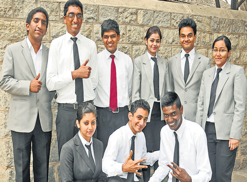 Of the few hotel management colleges in the City, one of the most promising appears to be MS Ramaiah College of Hotel Management, which is on a winning spree at various college fests, DH Photo