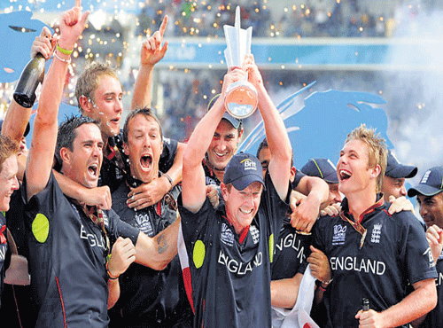 England grabbed their first ICC trophy during theWorld T20 held in theWest Indies in 2010.