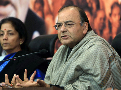 BJP leader Arun Jaitley Monday termed the Congress "a sinking ship" and took a dig at Rahul Gandhi, contending the Congress vice president was ''completely cut off from reality''. PTI File Photo