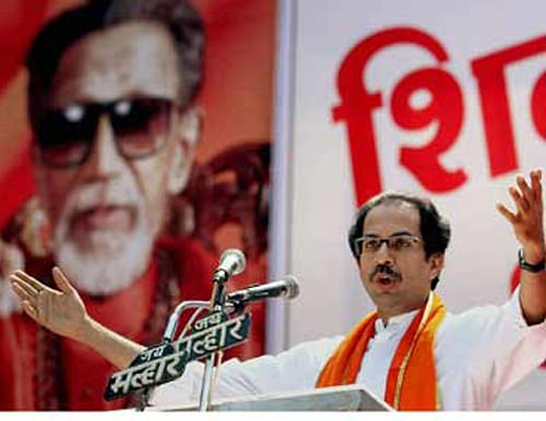 ''It's hilarious that Congress, which can't find candidates, is claiming to win more than 200 seats. (There is) anti-Congress wave in country, no one wants Congress ticket,'' Sena chief Uddhav Thackeray. PTI file photo