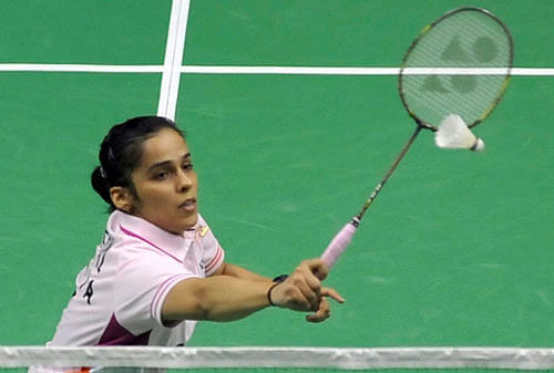 World No.8 shuttler Saina Nehwal is the only Indian to have been seeded at the $250,000 India Open Super Series to be held at the Siri Fort Sports Complex here April 1-6. PTI photo