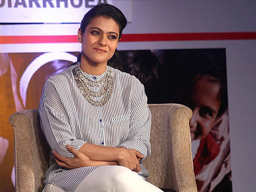 Bollywood actress Kajol during an awareness programme in Mumbai on Wednesday. PTI Photo