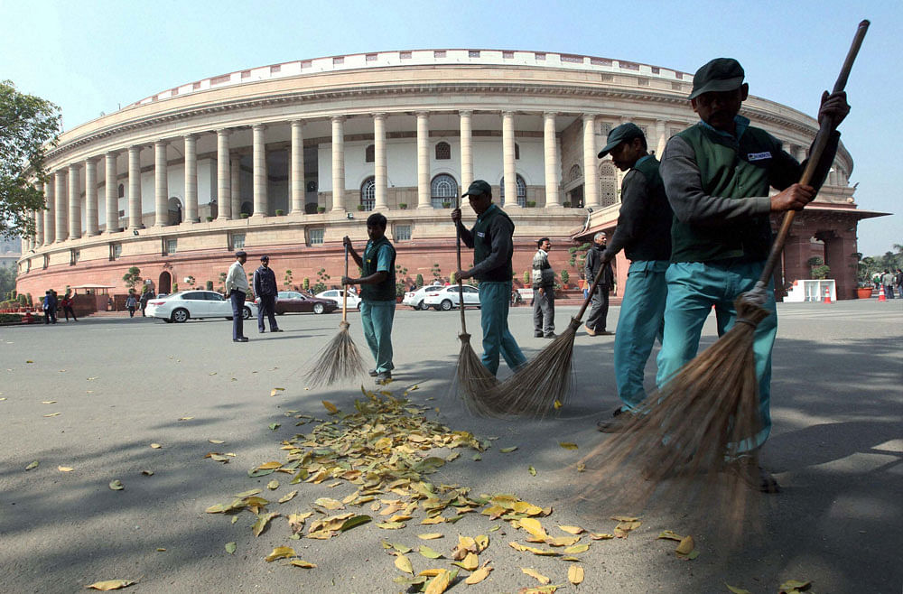 As political parties prepare for the 16th Lok Sabha elections, the Parliament Secretariat has quietly begun preparations to welcome new members. PTI File Photo