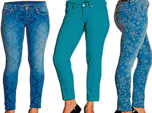 Make way for printed jeans in your wardrobe