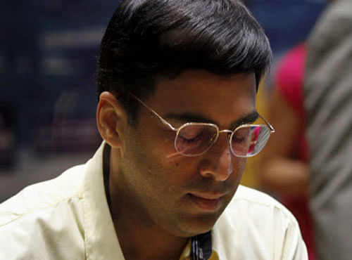 Top of the table with a half point lead, five-time world champion Viswanathan Anand will enter the crucial phase of the Candidates chess tournament, taking on Peter Svidler after the second rest day here, AP photo