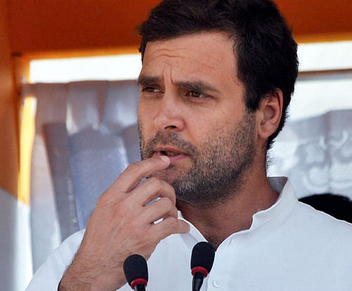 Congress leader Rahul Gandhi on Thursday termed the Lok Sabha elections as a ''battle of thoughts''; saying while the Congress stood for empowering the people, the opposition represented only the rich in the country. PTI File Photo