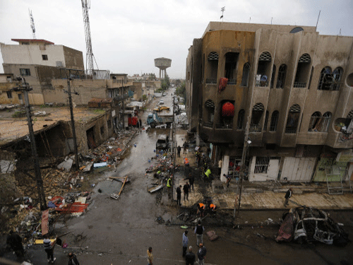 A view of the site of a car bomb attack in the neighbourhood of al-Qahera. As recently as the 1970s, Baghdad was lauded as a model city in the Arab world. But now, after decades of seemingly endless conflict, it is the world's worst city. Reuters Photo