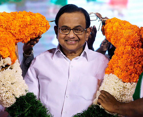 They raised slogans against Union Finance Minister P Chidambaram, suspecting that he had helped his supporter to get the ticket. PTI File Photo