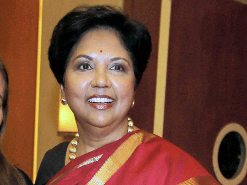PepsiCo has given its India-born chief Indra Nooyi a pay package of USD 18.6 million for 2013. PTI image