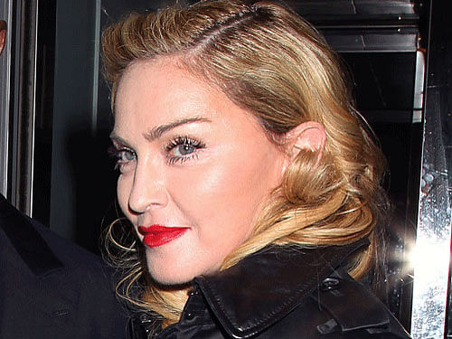 In a recent selfie from Madonna on Instagram, she is seen wearing a lacy revealing top with her cleavage showing, and she has raised one of her arms to flaunt her armpit hair growth. AP file photo
