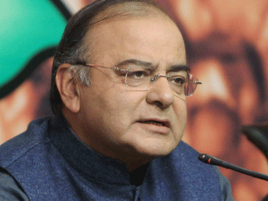 Leader of the Opposition in the Rajya Sabha and senior party leader Arun Jaitley, penned a blog post on Sunday indicating that he was taking a position against an upset Jaswant Singh, who was denied a ticket from Barmer, and Leader of the Opposition in the Lok Sabha, Sushma Swaraj, who had come out in support of Singh. PTI file photo